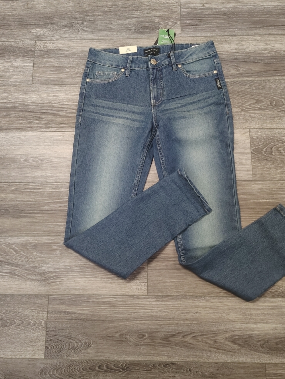 Silver Jeans NWT Girls Medium Blue Skinny Jeans Size 14